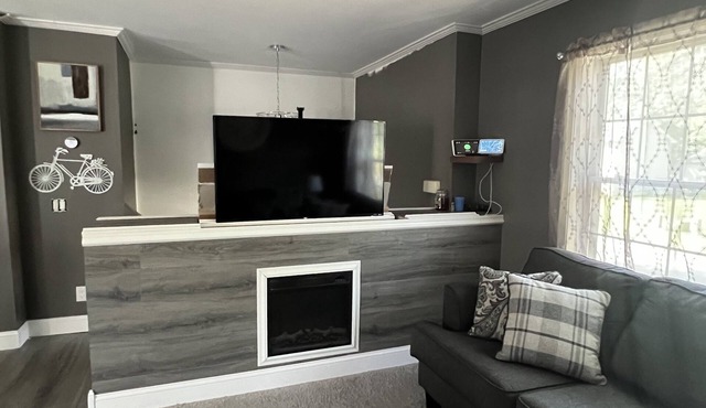 Beautiful House BY THE LAKE NOT ON THE LAKE . Not on the lake. lake is1 Mile