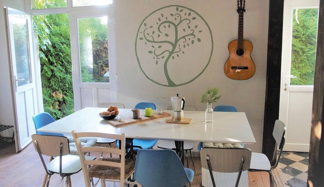 Beautiful House for up to 20 in Nature Park