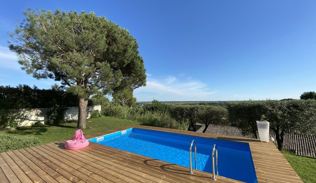 Beautiful House On The Heights Of Portiragnes