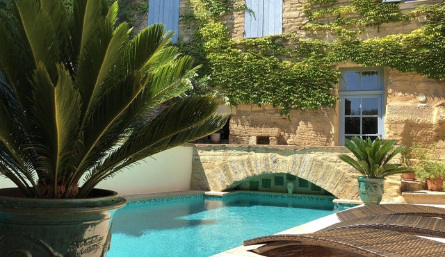 Beautiful house pool village heart St Siffret. Uzes