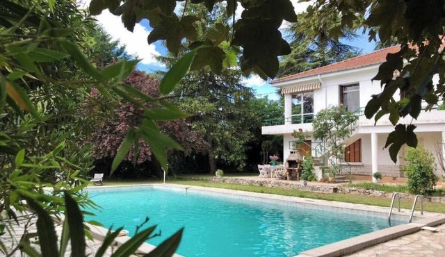 Beautiful house with large spring-water pool at the gateway to the Cévennes