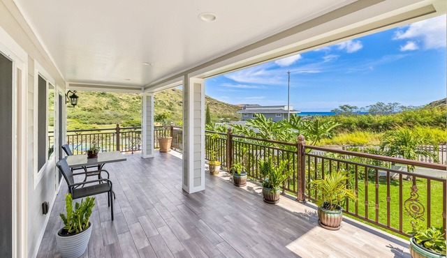 Beautiful house with ocean and mountain view