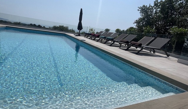 Beautiful house with panoramic sea view