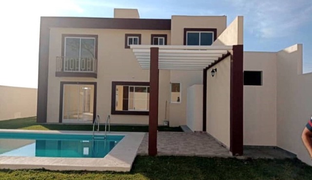 Beautiful House with Private Pool in Ayala,Morelos