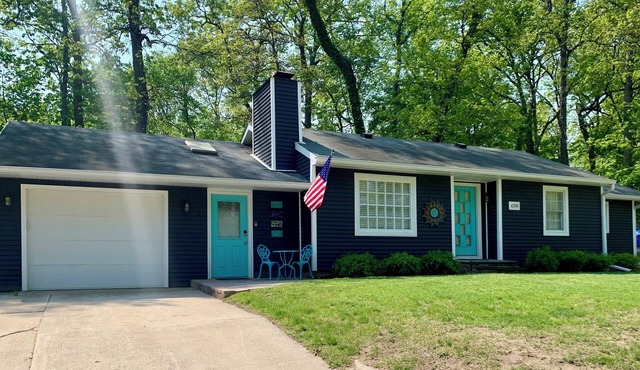 Beautiful lake-access home with boat slip steps away from renowned Clark Lake!