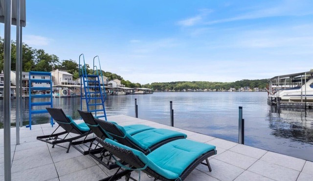 Beautiful Lake Front Home with Private Dock In Lick Branch Cove