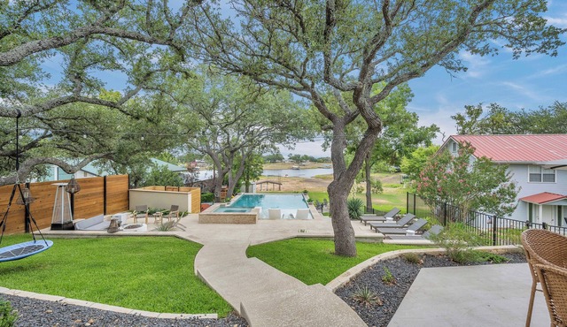 Beautiful lake house located on Lake Buchanan. Amazing Pool, Incredible Views