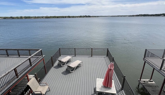 Beautiful Lake Views in this 2 story Chalet with Boat Slip!