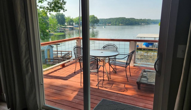 Beautiful, LAKEFRONT Home at Lake of Egypt! Private dock, boat house and Beach!