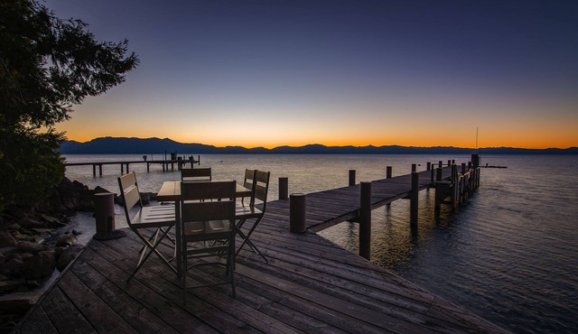 Beautiful Lakefront Home with Pier and Buoy.