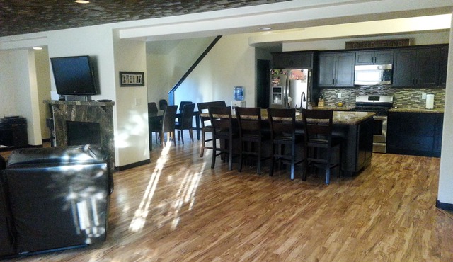 Beautiful large home with gorgeous views. One story with a loft.