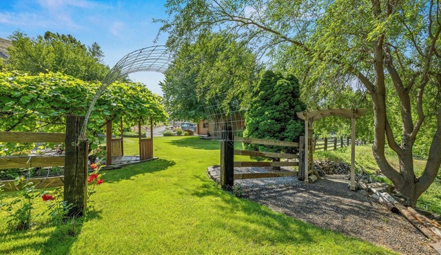 Beautiful LOG 3-bedroom house with WiFi, AC in pleasant White Bird