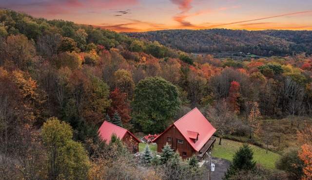 Beautiful Log Cabin! Hot-Tub, Bonfire & Private Yet 4 Mins to Downtown!