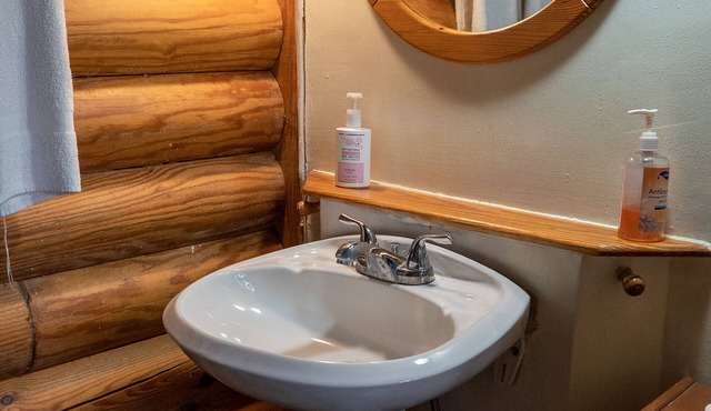 Beautiful Log Chalet, Hot Tub, Gas Grill, Secluded 6 wooded acres. Best privacy