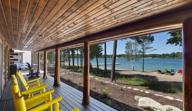 Beautiful Log Home with all the comforts and amenities anyone would ever need !