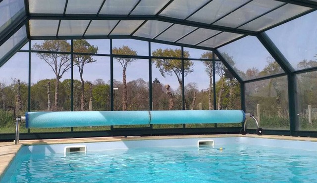 Beautiful longhouse with private pool near Dinan, Dinard and St-Malo