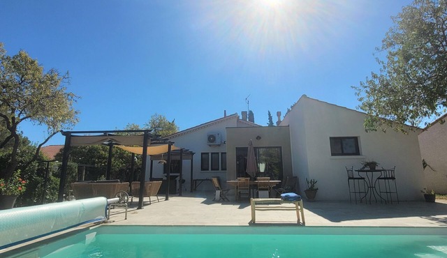 Beautiful luxury villa with a private pool