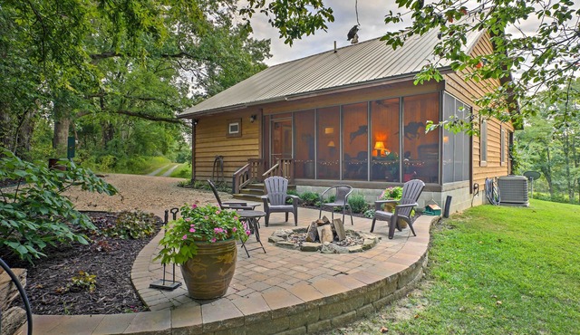 Beautiful Makanda Cabin in Shawnee National Forest