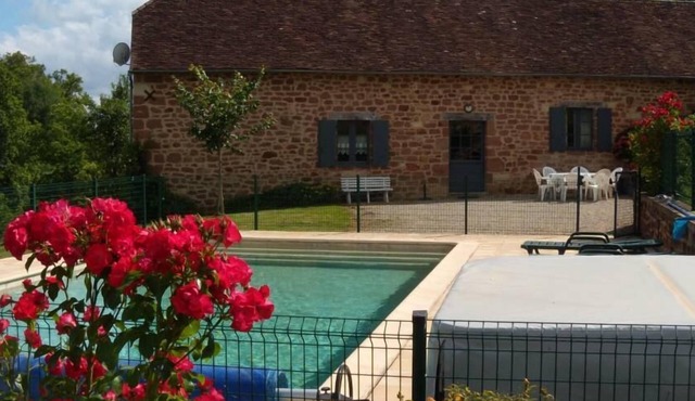 beautiful mansion with privat pool- BADEFOLS D'ANS