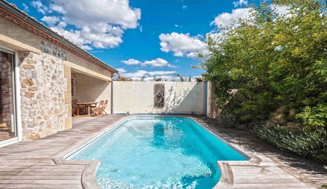 Beautiful modern villa, gardens, terraces and swimming pool