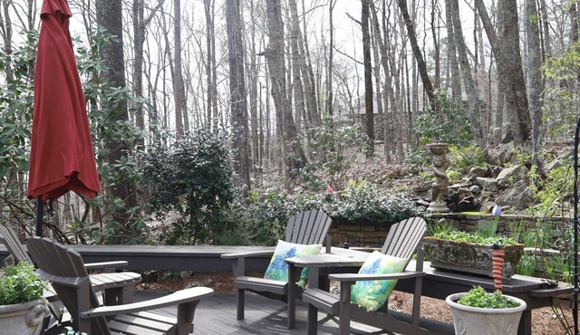 Beautiful mountain home nestled in the woods