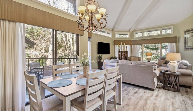 Beautiful Nature Views from Courtside Villa in Gated Resort Community!