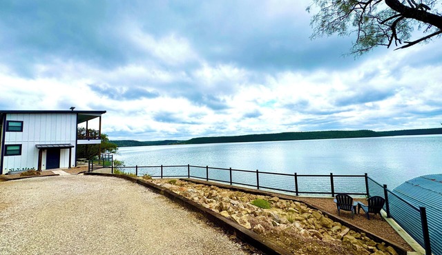 Beautiful new 2-bedroom house on the west side of Possum Kingdom.