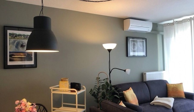 Beautiful new apartment, all comfort air-conditioned well equipped secure with wifi