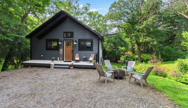 Beautiful new home in Elkhorn, at Lake Wandawega.