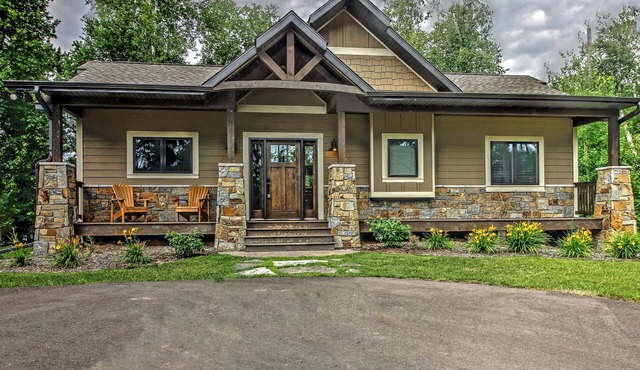 Beautiful New Home On Private Lake Across From Gull Lake And Other Local Spots!
