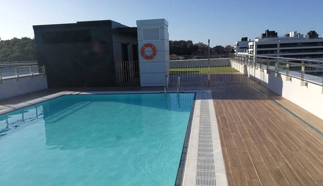 beautiful new penthouse with pool, terrace and garage