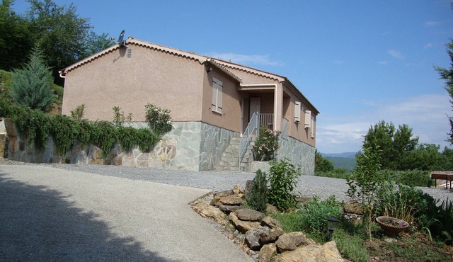 Beautiful newly built house with private pool in the Ardèche