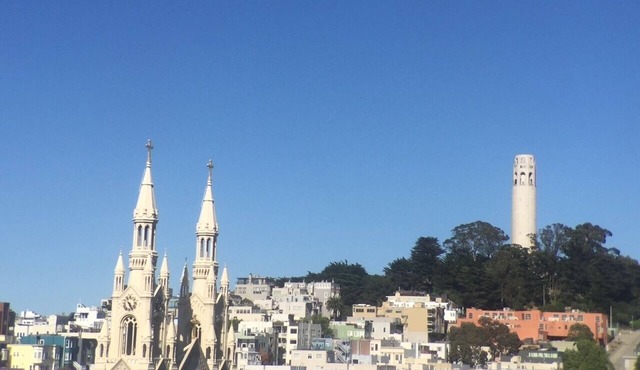 Beautiful North Beach-Russian Hill 2BR + Office 2BA Gem!