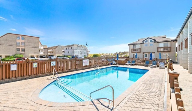 Beautiful Oceanfront Condo located on the beach with our own heated pool