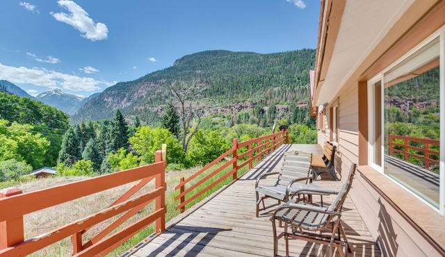 Beautiful Ouray Home w/Patio - 3 Mi to Downtown!
