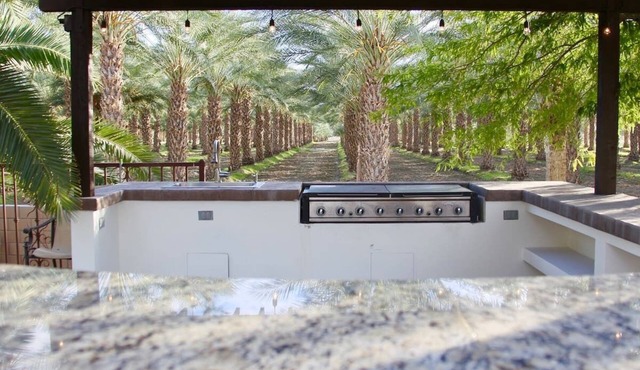 Beautiful Palm Trees Retreat Ranch House