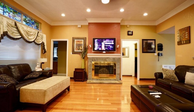 Beautiful Private Landscaped With Outdoor Surround Sound System