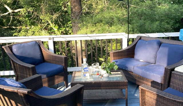 Beautiful private piece of property adjacent to 800 acre wildlife preserve.