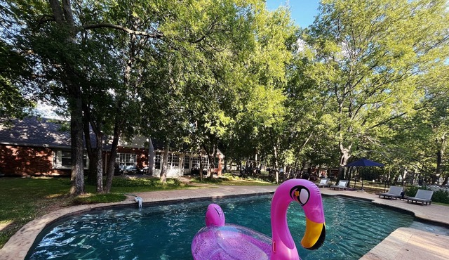 Beautiful Private Backyard with Pool-20 mins from DFW and most attractions!