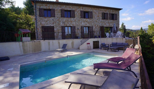 Beautiful private villa with WIFI, private pool, A/C, TV, terrace, pets allowed and panoramic view