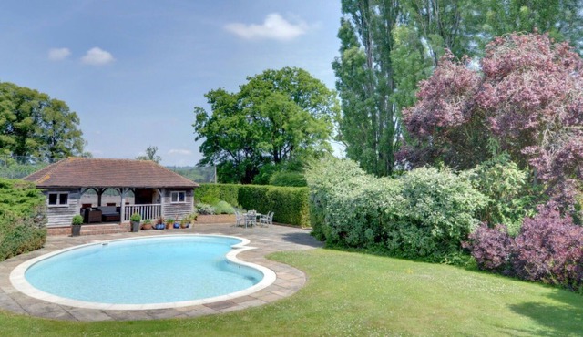 Beautiful private villa for 2 guests with WIFI, pool, TV, patio, pets allowed and parking