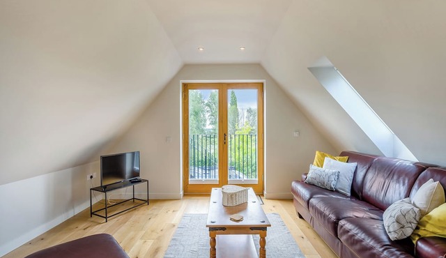 Beautiful property with amazing views across the surrounding countryside.