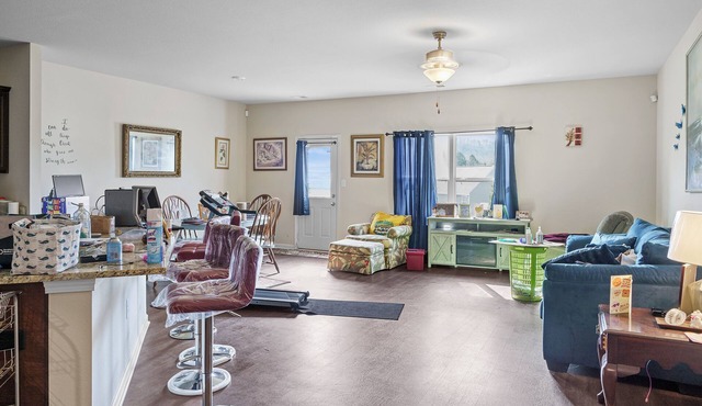 Beautiful quiet neighborhood with pretty trees and landscaping