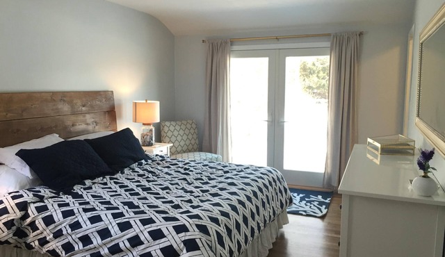 Beautiful, quiet, private, short walk to the beach.