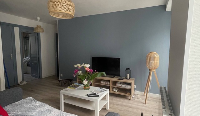 Beautiful renovated apartment with courtyard