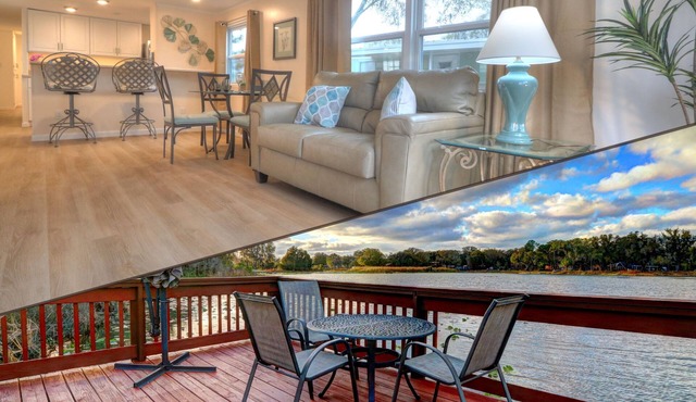 BEAUTIFUL remodeled house at lake with fishing pier in GREAT LOCATION, N. Tampa
