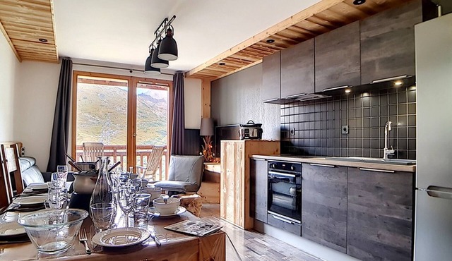 Beautiful renovated 4-room duplex - Ski-in/Ski-out - Balcony