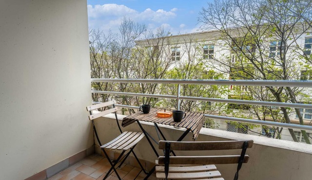 Beautiful renovated apartment with a balcony