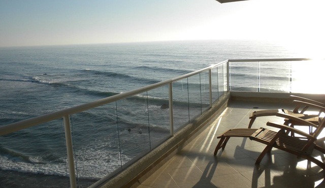 Beautiful Rosarito Oceanfront Las Palmas Condo with 750 sq. ft. Balcony