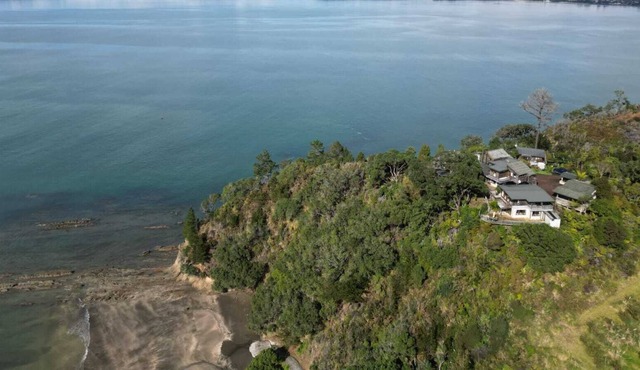 beautiful sea view with private beach